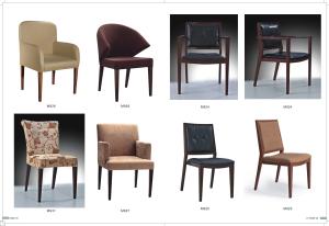 Quality restaurant fabric arm dining chair furniture wholesale