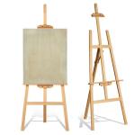 Adjustable Wooden Easel Stand Wedding , Multi Purpose Canvas Easel Stand OEM