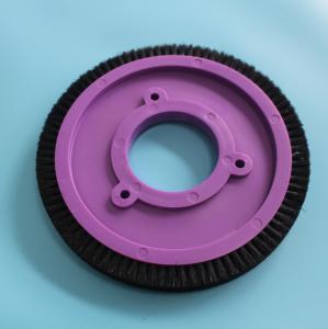 Quality Standard Ilsung Stenter Machine Parts Brush Wheel Black Nylon Hair wholesale