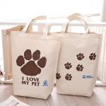 Mall Shopping Sustainable Tote Bags , Cute Printed Collapsible Tote Bag