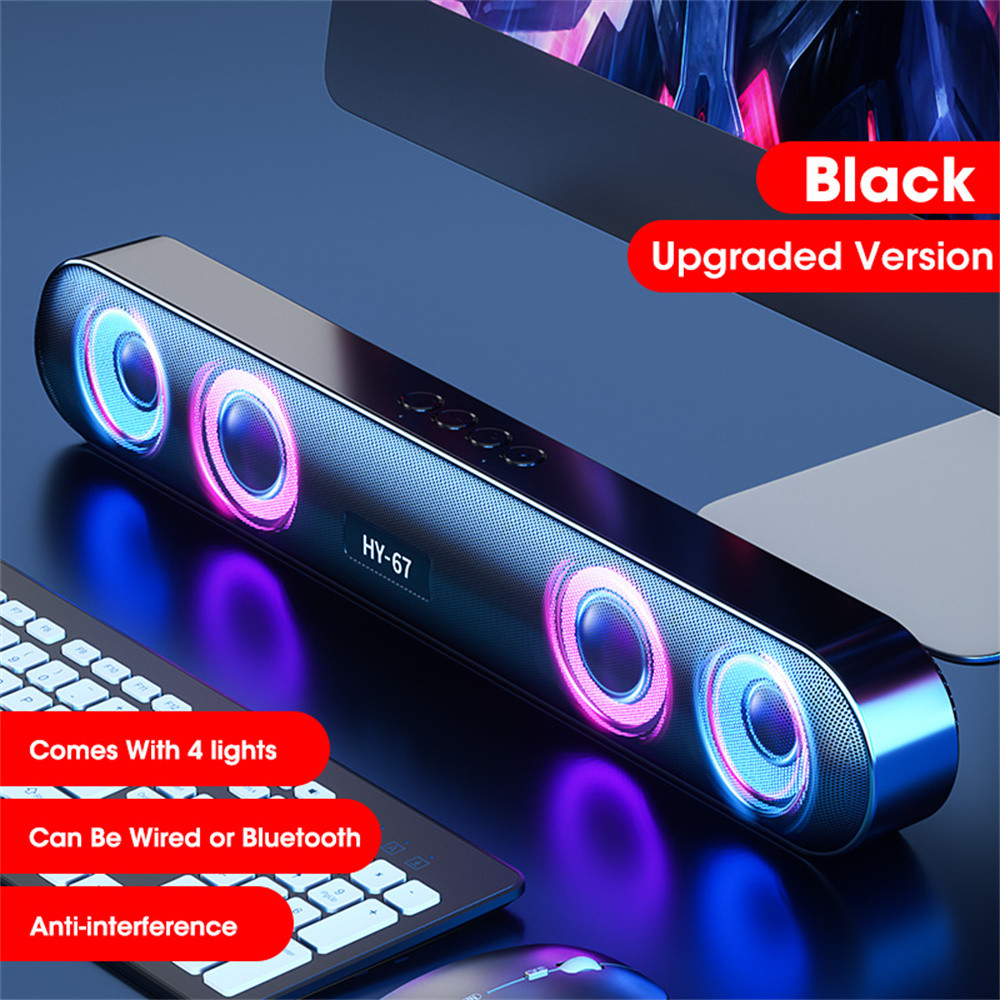 Anti Interference Wireless Bluetooth Soundbar Speaker 60Hz-20KHz Frequency
