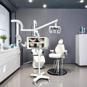Quality Beauty Salon Teeth Whitehing Machine Blue Light 10 Eyes Teeth Bleaching Machine Mobile Dental Teeth Whitening Lamp wholesale
