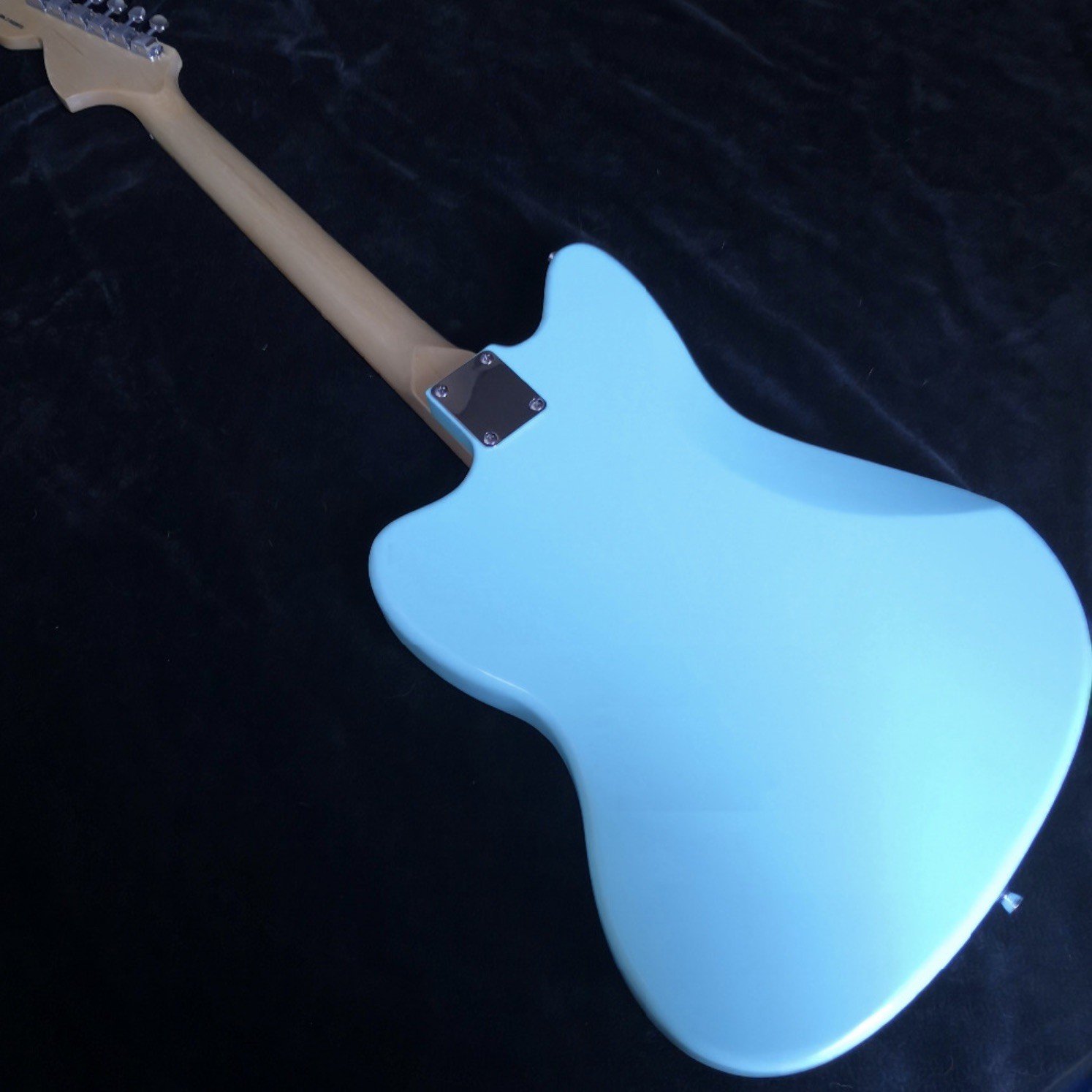 High quality custom alder body mahogany neck alder back side jaguar electric guitar