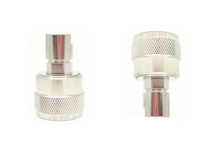 Nickel Plated N Type RF Connector ≥500MΩ Insulation Resistance RoHS Assured