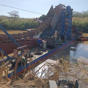 Quality Gold Dredging Chain Bucket Dredger for River wholesale