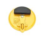 Genuine Design 7X7700 Black Fuel Tank Cap for E320 E320B/C/D Excavator