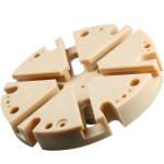 Polishing Precision CNC Machining Plastic PEEK PMMA POM Material