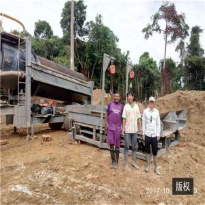 Quality alluvial gold trommel 400tph gold washing plant mining equipment wholesale