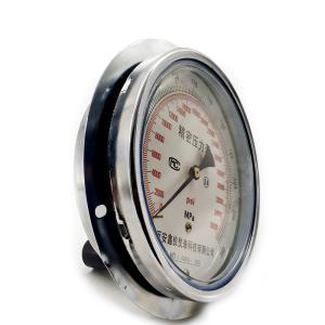 Quality XINYI Double Scale Pressure Gauge Precision Hydraulic Oil Pressure Gauge Stainless Steel wholesale