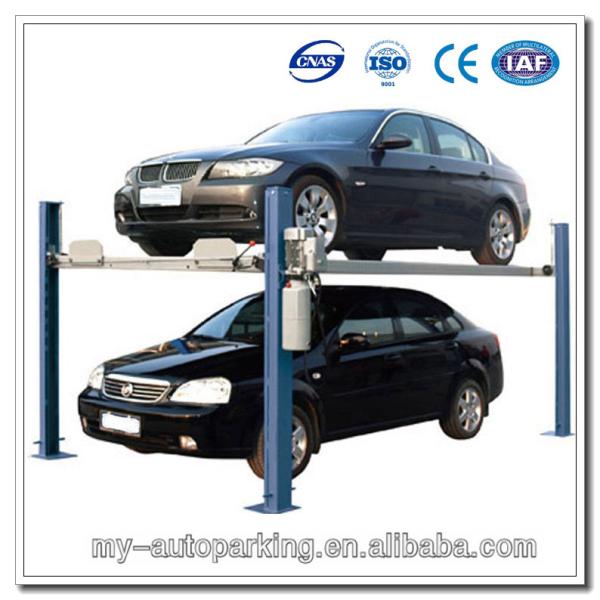 On Sale! Cheap Double Car Parking System Four Post Parking Lift Garage Parking