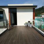 Anti Fading Bamboo Floor Panels Natural Wood Appearance For Outdoor Decking