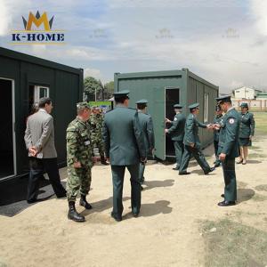Quality Fast Assembly Transportable Accommodation Buildings Prefab Military Camp wholesale