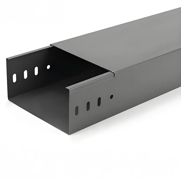 Wall Mount Steel Slotted Cable Support Tray With Height Customization And Steel