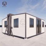 ODM Tiny Collapsible Foldable Container Homes Sound Thermal Insulation