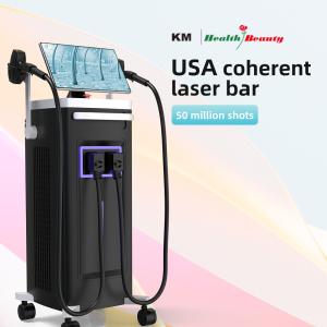 Quality 808 Diode Laser Ice Hair Removal Machine 4 Wavelengths 1064nm Changeable Spot Size Android System wholesale