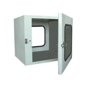 Quality High Efficiency Cleanroom Air Shower Pass Box SUS 304 UV Light Equipped Stainless Steel Construction For Lab wholesale