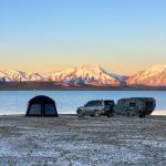 16feets Aluminum NJSTAR Trailer Explorer Overland Pop Up Off Grid Camping