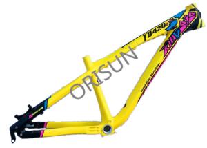 Quality Aluminum Alloy Dirt Jump Mountain Bike Frame Smooth Welding With Multi Function wholesale
