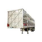 Aluminium Trailer Livestock Carrier Truck Trailer Cattle Fence Semi-Trailer
