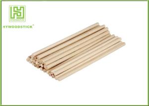 Quality Odorless Wooden Marshmallow Sticks , Thick Hot Dog Sticks For BBQ Shop wholesale