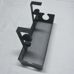 No Drill Steel Desk Cord Organizers Box Wire Management Tray for Supporting