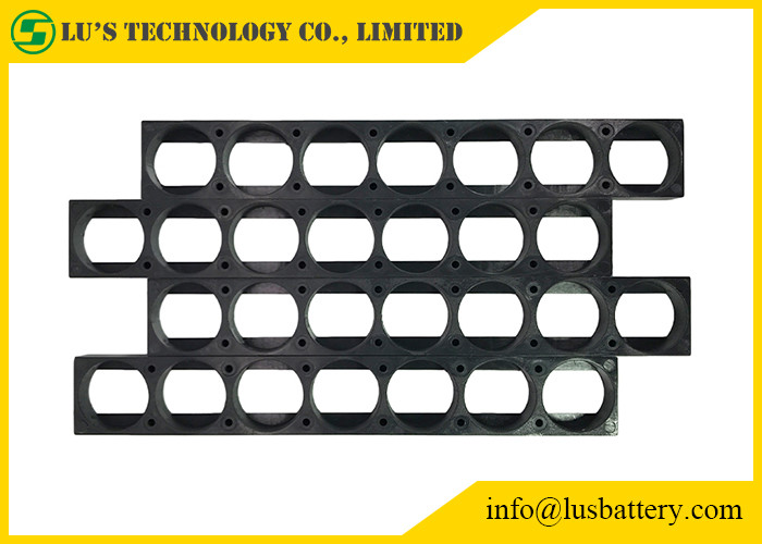 7P Spacers Plastic Battery Holder ABS PC For Cells 18650 26650 32650 21700