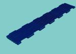 ZY700FT FLAT TOP MODULAR BELTS PITCH 8.4MM ACETAL CONVEYOR BELTS CONVEYOR BELTS