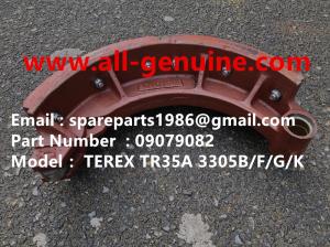 Quality TEREX 09079082 SHOE ASSY BRAKE MINING QUARRY NHL RIGID DUMP TRUCK TR35 TR50 TR60 TR100 3303 3305B 3307 3311 wholesale