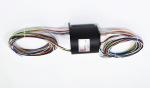 IP54 Through Bore Slip Ring , Electrical Swivel Joint 0 - 300rpm Rotate Speed
