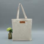 Durable Fashion Reusable Canvas Shopping Tote Bag With Logo Printed