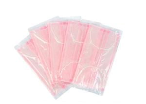 Quality Tattoo Accessories Pink Disposable Medical Mask Breathable Mouth Masks wholesale