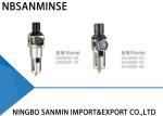 AW Instrument Air Filter Regulator Lubricator 0 . 15MPa - 0 . 85MPa Operating