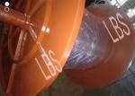 Marine Steel Offshore Winch Drum 4 Or 5 Layeres With 1320mm Length