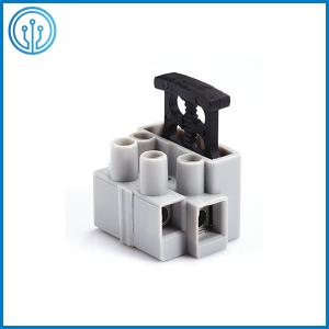 Quality UL94-V2 Rated Polyamide 66 M3 Screw 2 Pole Fuse Block Terminals FT06-2 32A 450V wholesale