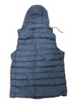 Green Blue Puffer Vest Mens Big And Tall