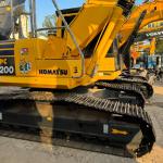 Second Hand Komatsu PC200 Excavator Original Hydraulic Pump and Cylinder for