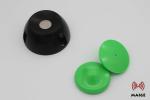 Round Security Alarm Work X50 Rf Hard Tag For Anti - Theft Retail Shop