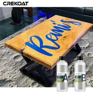 Quality Top Coat Clear Water Resistant Epoxy Resin For Tables Bars wholesale