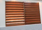 Mobilizable Profile Aluminum Sun Shade Louver System with Foaming Filler