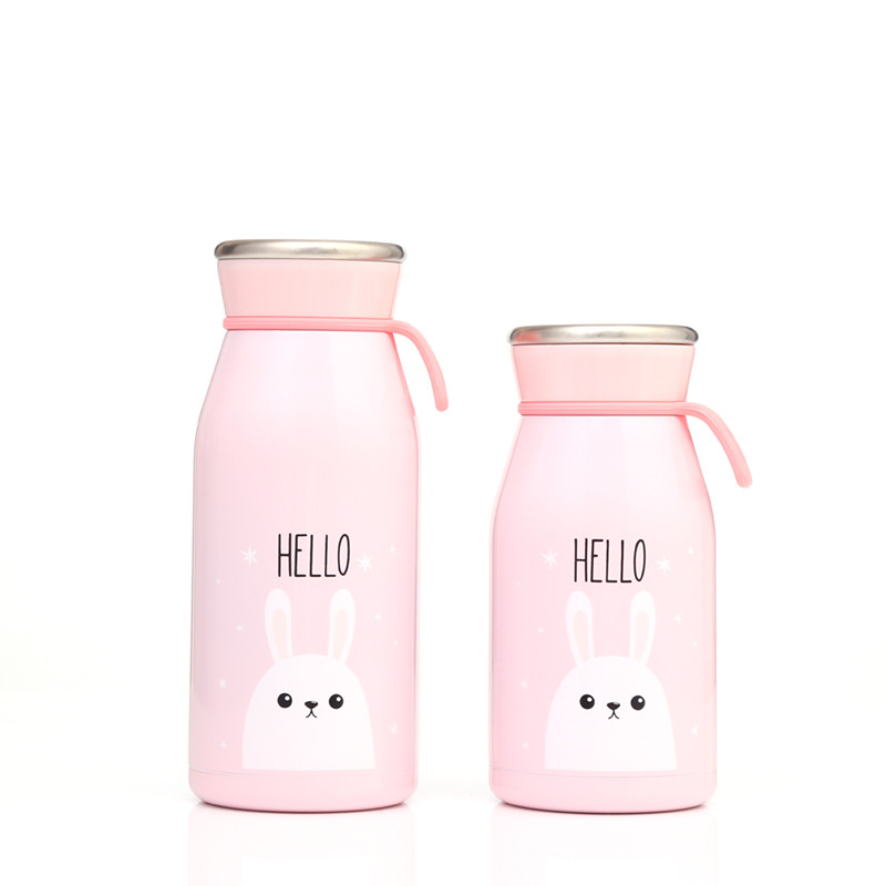 Reusable Portable Stainless Steel Flask Bottle Eco Friendly Colorful Surface