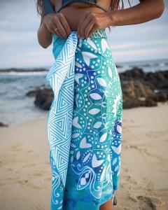 Quality Embroidered Printed Beach Towel Large Size Machine Washable wholesale