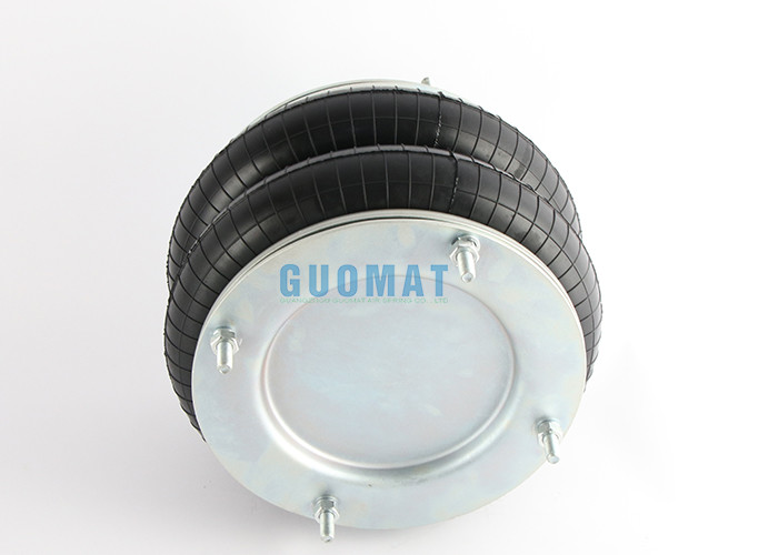 88554 Air Spring Airsustech 2B12X2 Rubber Bellows With Stamped Flange Plate