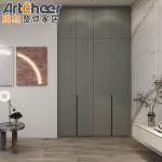 Wooden Modern Open Combination Wardrobe for Clothes in Walk-in Closet Bedroom