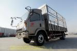 Two Seats Cabin Light Duty Commercial Trucks 5 Ton Size 6995x2180x2450 Mm