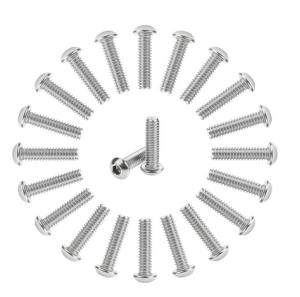 Quality Metric Measurement System 1/4-20 x 1 Inch Stainless Steel Pan Head Socket Cap Bolts Screws 18-8 304 Grade Allen Hex Drive wholesale