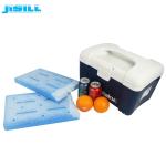 Reusable Large Freezer Ice Brick Eutectic Plate 1800g For Cold Chain Transport
