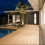 WPC Outdoor Decking In Dark Grey With Patent Fasteners From Everjade