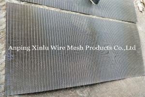 Quality Stainless Steel Wedge Wire Grates 2x1.2m Welded Drying Equipment wholesale
