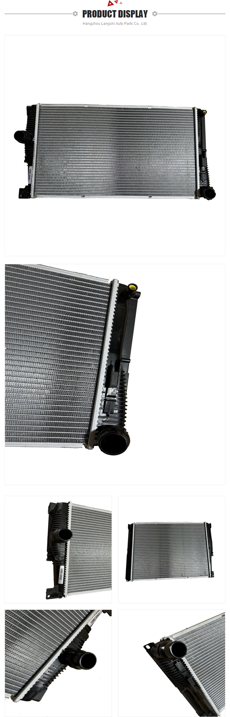 Auto Parts Cooling System for BMW F10 5 Series 520i 17118658301 Aluminum Radiator