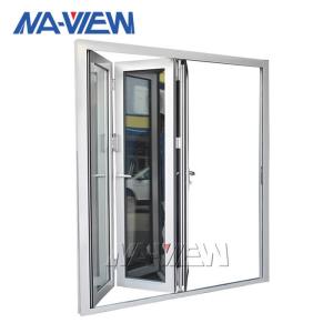 Quality RAL Aluminium Bifold Windows CE Tri Fold Sliding Glass Doors wholesale